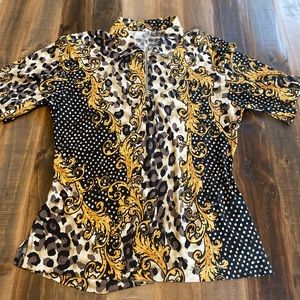 Gudarna Barn Satin Dress Shirt (Size Large)